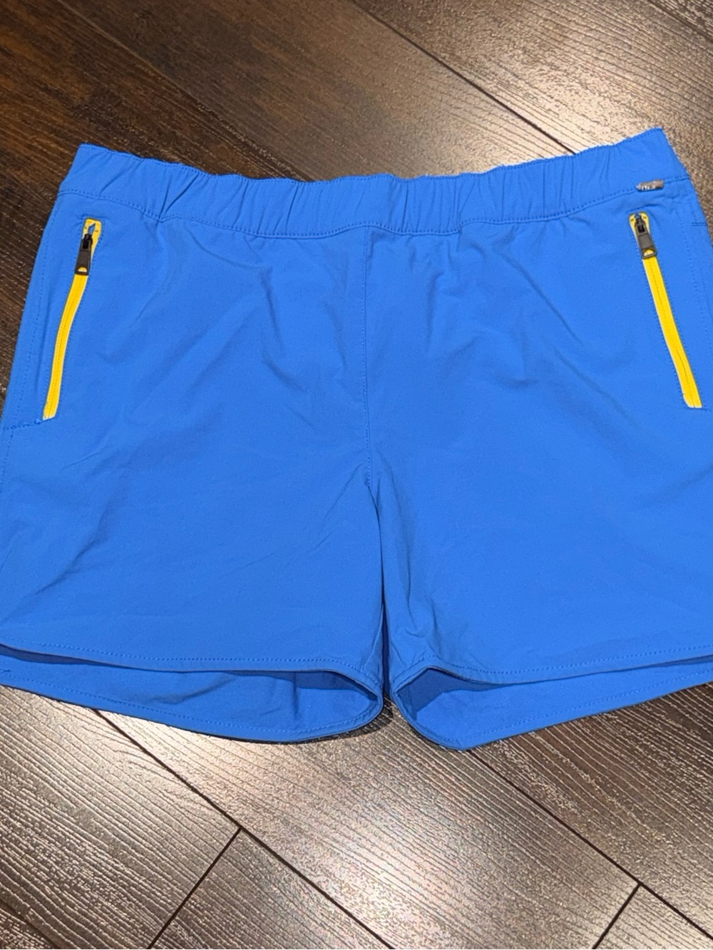 NAPAJIRI Nylon Hiking 5” Shorts Men’s Size XL Blue Zip Pockets Outdoors Hike